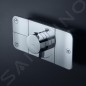 Axor One - Module thermostatique encastré pour 3 sorties, chrome 45713000