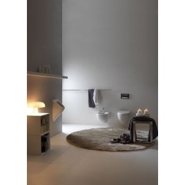 AQUATECH Retour Inlet Urinal 21x53,5 cm, inc Trap, blanc