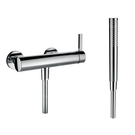 Laufen Kartell - Mitigeur de douche avec accessoires, chrome H3313370041411