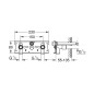 Grohe Accessoires - Set de raccordement pour mitigeur thermostatique électronique de lavabo 39383000