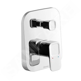 Ravak 10° - Robinet de bain TD 061.00 à encastrer, avec corps d’encastrement, chrome X070068