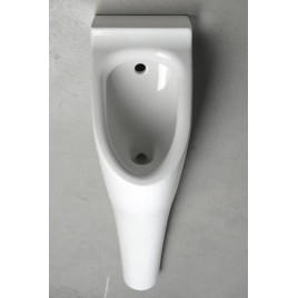 AQUATECH Inlet arrière Urinal 21x92,5x30 cm (poisson d'incertitude), blanc