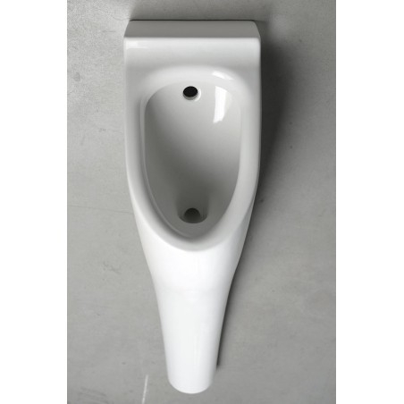 AQUATECH Inlet arrière Urinal 21x92,5x30 cm (poisson d'incertitude), blanc