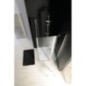ONE Porte de douche avec pièce fixe 1100 mm, verre clair