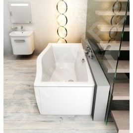 Ravak Rosa - Mélangeur bord de baignoire RS 025.00, montage 3 trous, chromé X07P003
