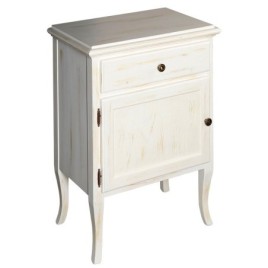 RETRO Unité de stockage 60x80x38cm, gauche/blanc vieilli