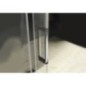 FONDURA Porte douche 1300mm, verre clair FONDURA Porte douche 1300mm, verre clair