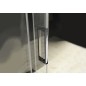 FONDURA Porte de douche 1400mm, verre clair FONDURA Porte de douche 1400mm, verre clair