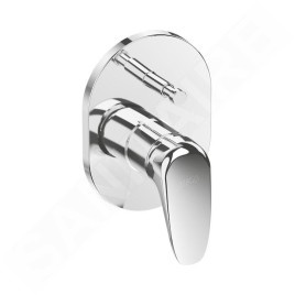 Jika Deep - Mitigeur de douche encastré avec inverseur, chrome H3211U60040001