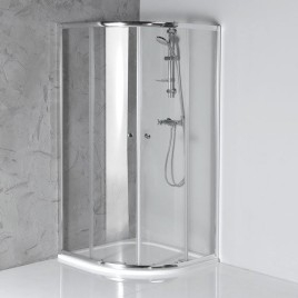 ARLETA Quadrant Shower Enclosure 800x800mm, verre clair