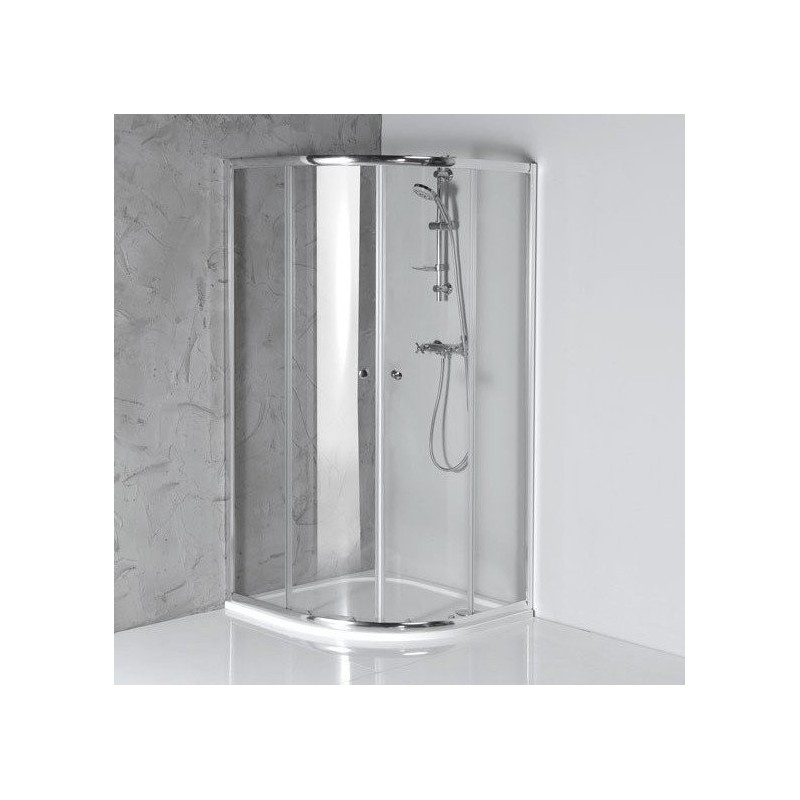 ARLETA Quadrant Shower Enclosure 800x800mm, verre clair ARLETA Quadrant Shower Enclosure 800x800mm, verre clair