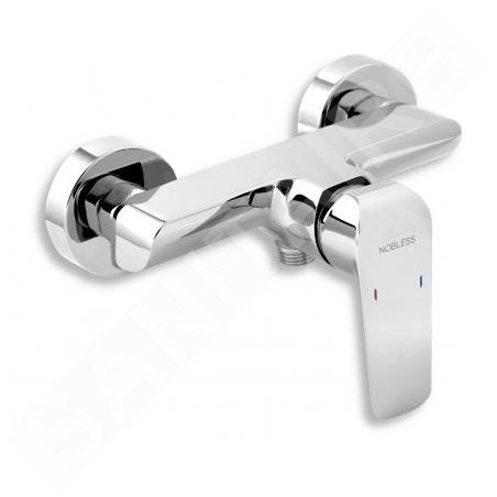 Novaservis Nobless Tina - Mitigeur de douche sans accessoires 150 mm, chrome 38061/1,0
