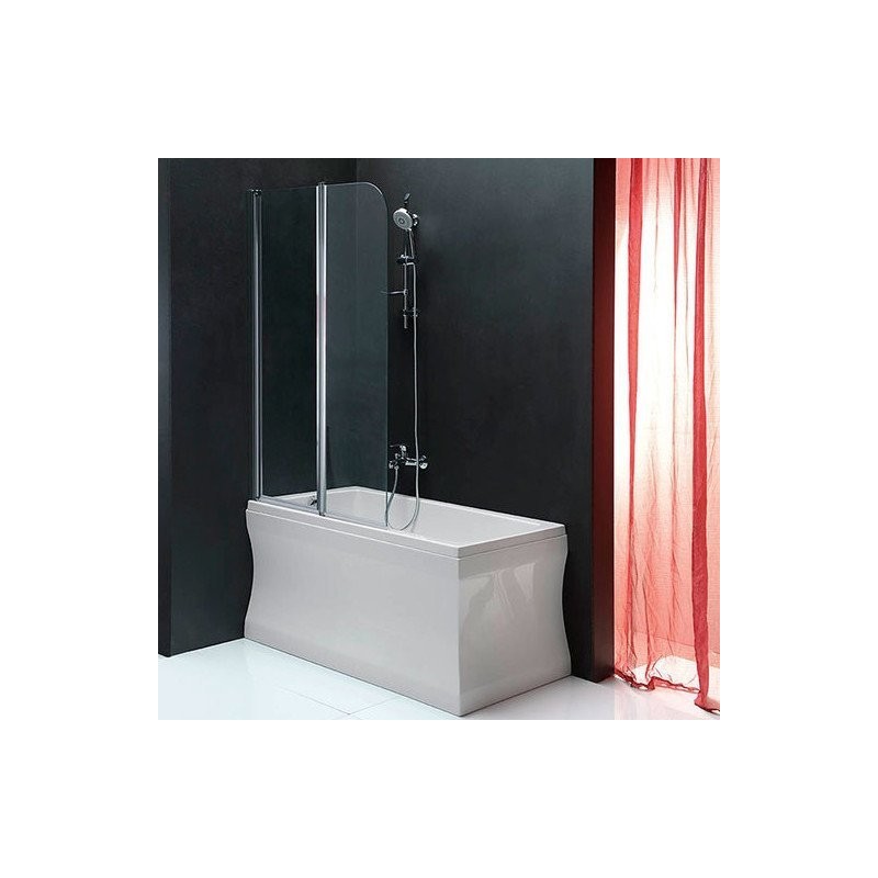 ONE Écran de bain 900mm, verre clair