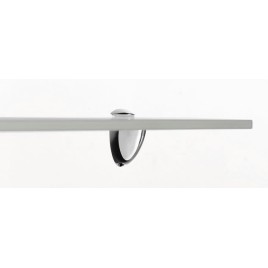 TUCAN Support de plateau en verre max.12mm, chrome