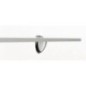 TUCAN Support de plateau en verre max.12mm, chrome
