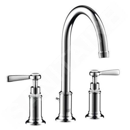 Axor Montreux - Mitigeur de lavabo 180, installation à 3 trous, chrome 16514000