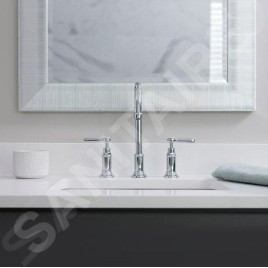 Axor Montreux - Mitigeur de lavabo 180, installation à 3 trous, chrome 16514000