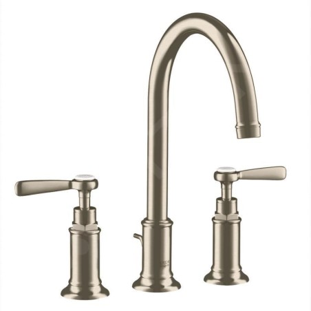 Axor Montreux - Mitigeur de lavabo 180, installation à 3 trous, nickel brossé 16514820