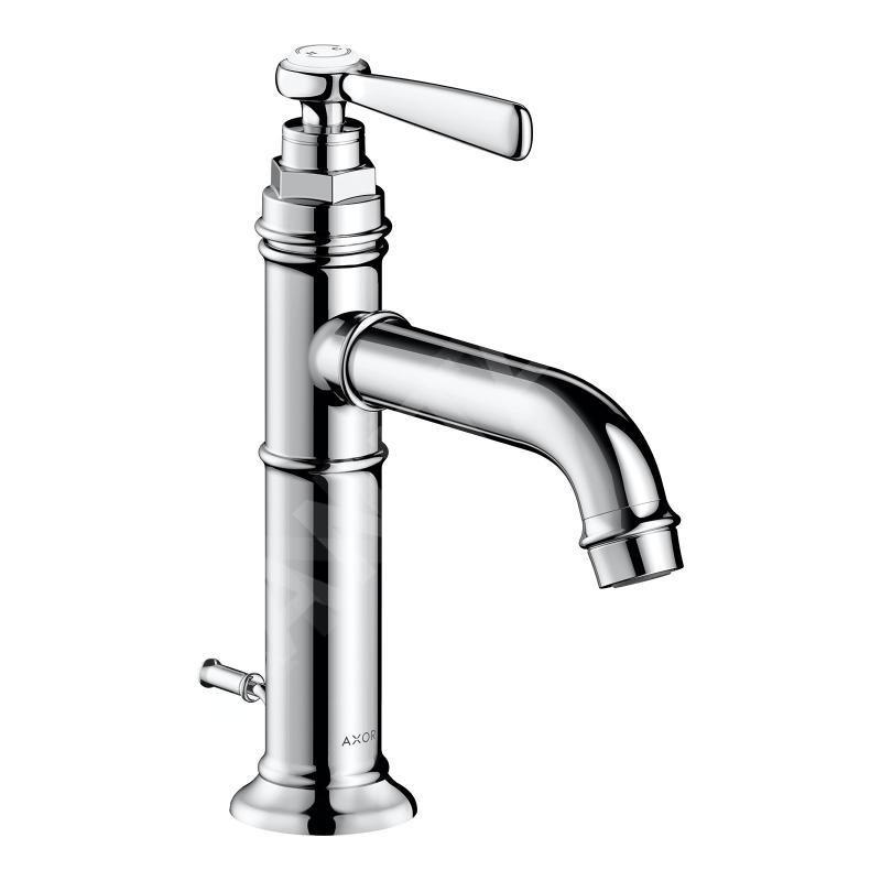 Axor Montreux - Mitigeur de lavabo à levier 100 avec garniture de vidage et tirette, chrome 16515000