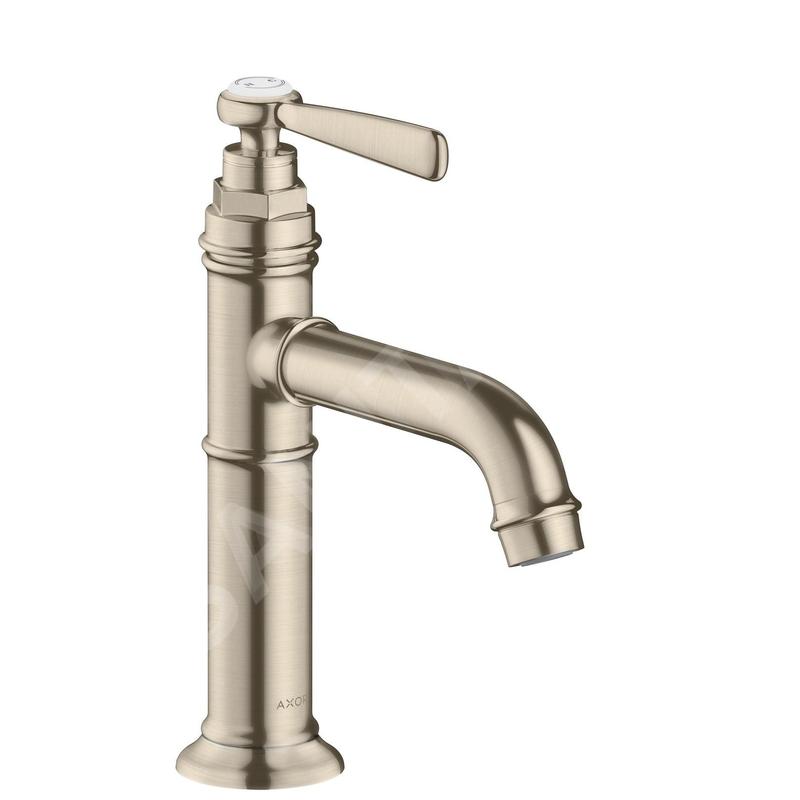 Axor Montreux - Mitigeur de lavabo 100 à levier, sans tirette, nickel brossé 16516820