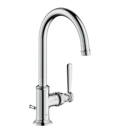 Axor Montreux - Mitigeur de lavabo à levier 210 avec garniture de vidange et tirette, chrome 16517000