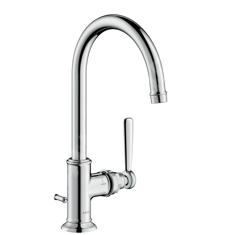 Axor Montreux - Mitigeur de lavabo à levier 210 avec garniture de vidange et tirette, chrome 16517000