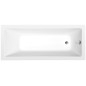 NOEMI Bain rectangulaire 160x70x39cm, Blanc NOEMI Bain rectangulaire 160x70x39cm, Blanc