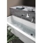 NOEMI Bain rectangulaire 160x70x39cm, Blanc NOEMI Bain rectangulaire 160x70x39cm, Blanc