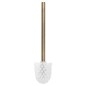 Brosse toilette avec poignée, Ø 75mm, bronze