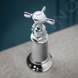 Axor Montreux - Mitigeur de lavabo 30 avec garniture de vidange et tirette, installation à 3 trous, chrome 16536000