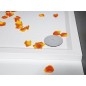 Receveur de douche en marbre de culture SARA 120x80cm