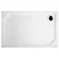 Receveur de douche en marbre de culture SARA 120x80cm