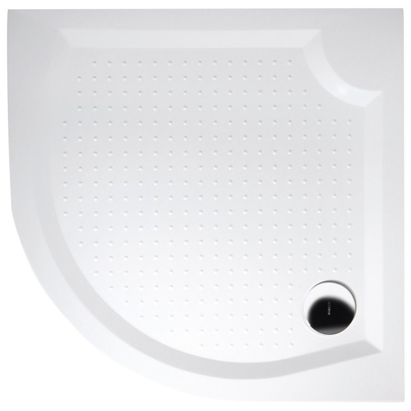 VIVA90 Quadrant Cultured Marble Shower Tray 90x90cm, R550