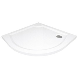 VIVA90 Quadrant Cultured Marble Shower Tray 90x90cm, R550