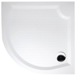 VIVA90 Quadrant Cultured Marble Shower Tray 90x90cm, R550