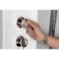 Panneau de douche thermostatique LUK 250x1300mm Panneau de douche thermostatique LUK 250x1300mm