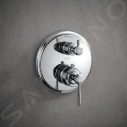 Axor Montreux - Mitigeur thermostatique encastré avec vanne d’arrêt, chrome 16801000