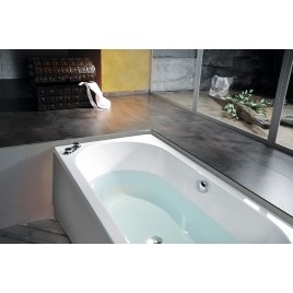 VIVA B Bain rectangulaire 185x80x47cm, Blanc