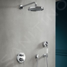Axor Montreux - Mitigeur thermostatique encastré avec vanne d’arrêt et inverseur, chrome 16821000