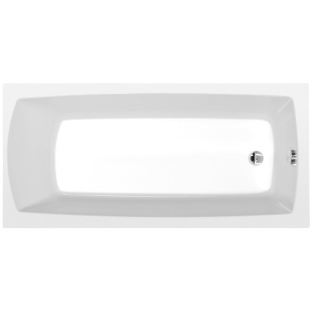 Bain rectangulaire LILY 150x70x39cm, Blanc