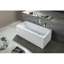 Bain rectangulaire LILY 150x70x39cm, Blanc