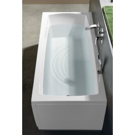 Bain rectangulaire LILY 150x70x39cm, Blanc