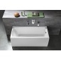 Bain rectangulaire LILY 150x70x39cm, Blanc Bain rectangulaire LILY 150x70x39cm, Blanc