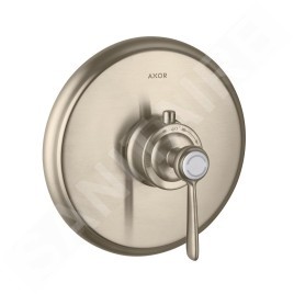 Axor Montreux - Mitigeur thermostatique encastré haut débit, nickel brossé 16824820