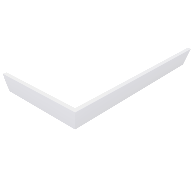 KARIA 100x90 Panneau de coin, (H) 11cm, droite