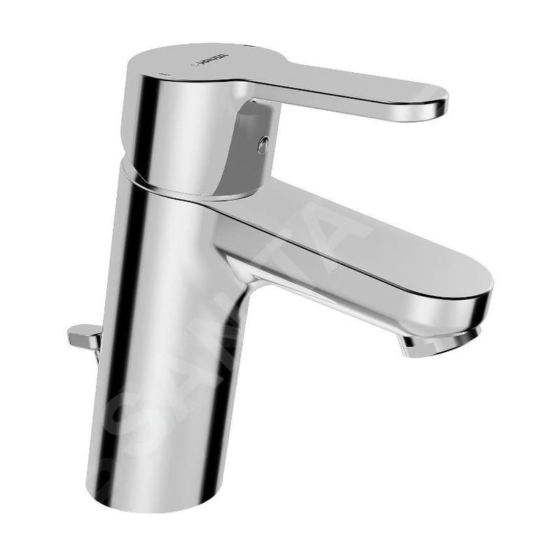 Hansa Primo - Mitigeur de lavabo XL avec garniture de vidage, chrome 49562203