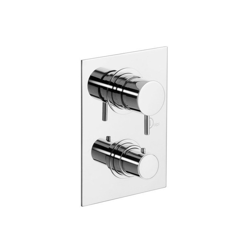 Robinet de douche thermostatique à 5 voies, chrome