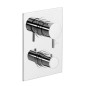 Robinet de douche thermostatique à 5 voies, chrome
