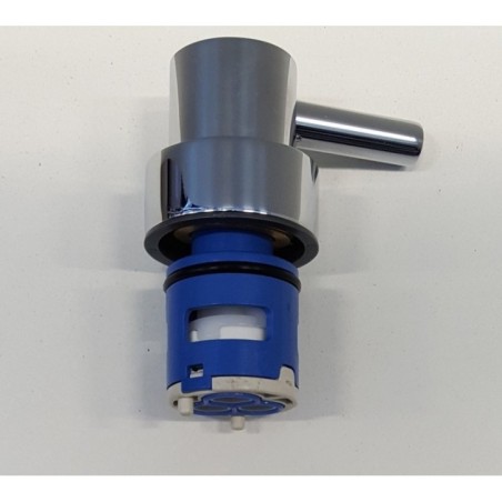 Divertisseur avec télécommande pour colonne de douche, chrome