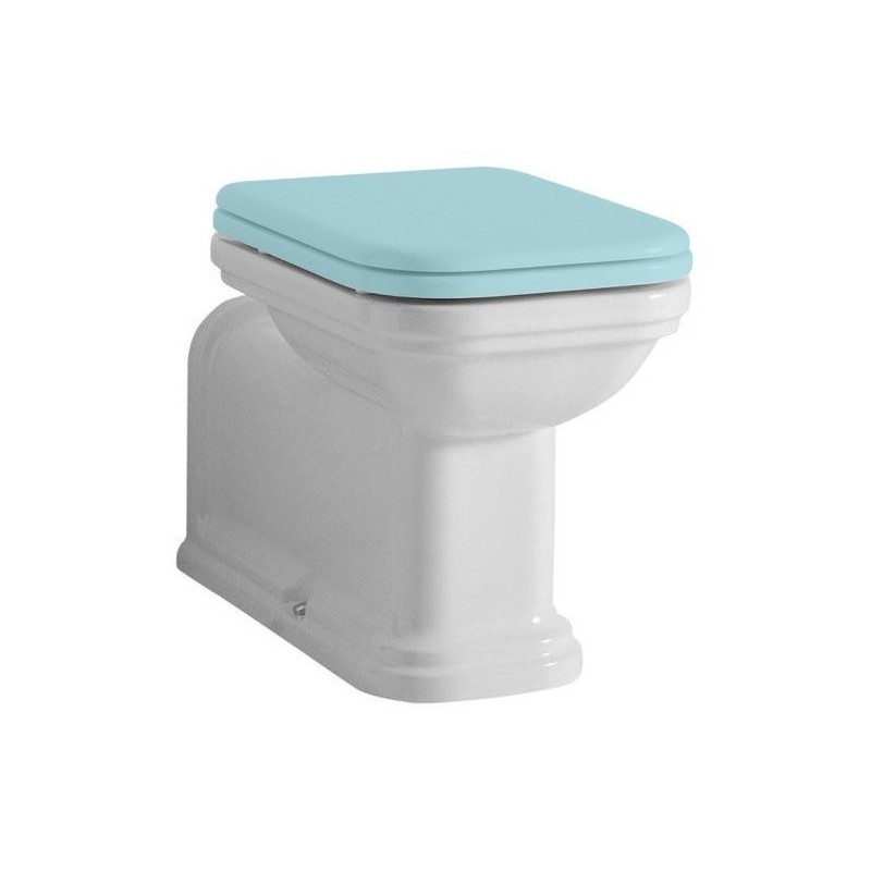WALDORF WC Pan 37x65cm, S-trap/P-trap, blanc
